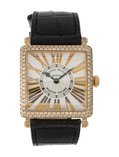 Pre-owned Franck Muller Master Square Watch In Multi
