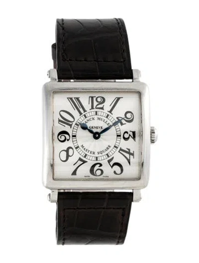 Pre-owned Franck Muller Master Square Watch In Multi