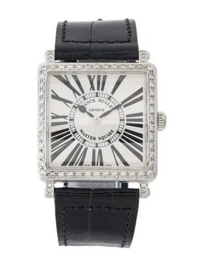 Pre-owned Franck Muller Master Square Watch In Multicolor
