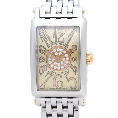 Pre-owned Franck Muller Pink (18k) Stainless Steel Wristwatch () In Multi