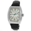 FRANCK MULLER PRE-OWNED FRANCK MULLER CONQUISTADOR AUTOMATIC WHITE DIAL UNISEX WATCH 8000 SC WG W