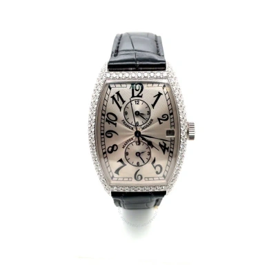 Franck Muller Master Banker Automatic Diamond Silver Dial Men's Watch 5850 Mb D In Gray