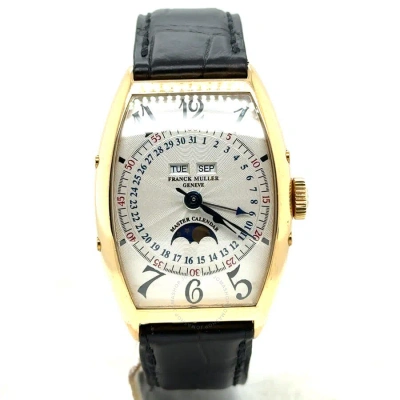 Franck Muller Master Calendar Automatic Silver Dial Men's Watch 5850 Mc L In Black
