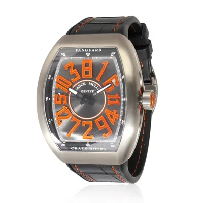 Franck Muller Vanguard Automatic Grey Dial Men's Watch V45 Ch Tt Bk Or In Metallic