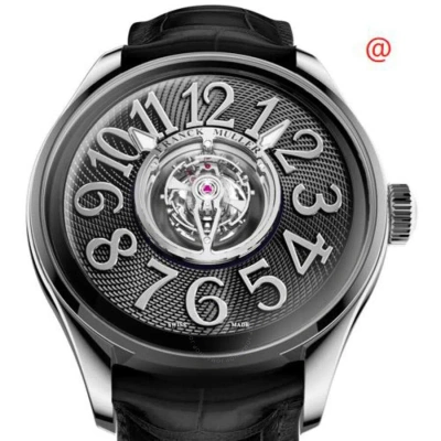 Franck Muller Round Grand Central Tourbillon Hand Wind Black Dial Men's Watch R46tctracac(nrnrac)