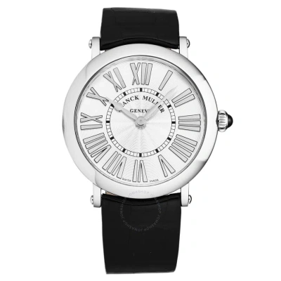 Franck Muller Round Quartz Silver Dial Men's Watch 8041qzrelracsil In Black / Silver