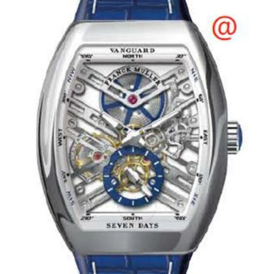 Franck Muller Seven Days Hand Wind Men's Watch V41s6sqtacbu(blcnrbl) In Multi