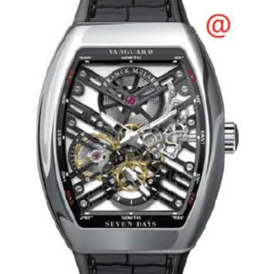 Franck Muller Seven Days Hand Wind Men's Watch V41s6sqtmvtnracnr(nrblcrge) In Black