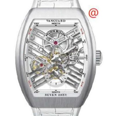 Franck Muller Seven Days Hand Wind Men's Watch V45s6sqtacbrbc(blcnrrge) In Metallic