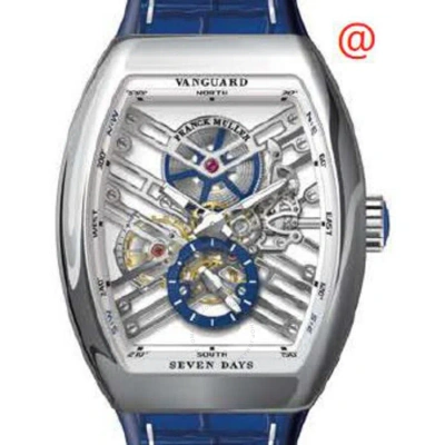 Franck Muller Seven Days Hand Wind Men's Watch V45s6sqtacbu(blcnrbl) In Metallic