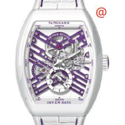 Franck Muller Seven Days Hand Wind Men's Watch V45s6sqtttbcvl(blcvl) In White