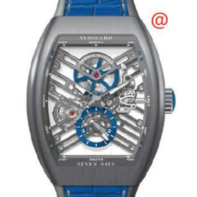 Franck Muller Seven Days Hand Wind Men's Watch V45s6sqtttbrbl(ttblcbl) In Multi