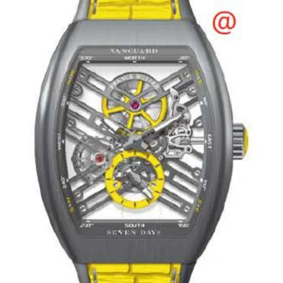 Franck Muller Seven Days Hand Wind Men's Watch V45s6sqtttbrja(ttblcja) In Metallic