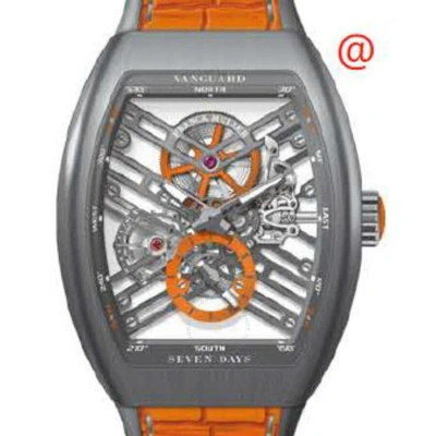 Franck Muller Seven Days Hand Wind Men's Watch V45s6sqtttbror(ttblcor) In Multi