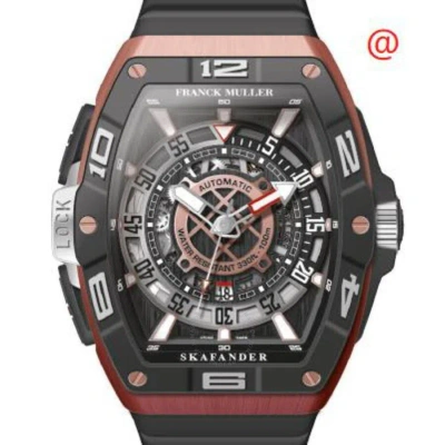 Franck Muller Skafander Automatic Black Dial Men's Watch Skf46dvscdt5nbr(acnrac)