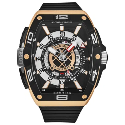 Franck Muller Skafander Men's Watch In Black