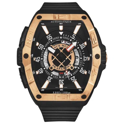Franck Muller Skafander Men's Watch In Black
