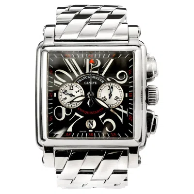 Pre-owned Franck Muller Stainless Steel Conquistador Cortez Chronograph In Multi