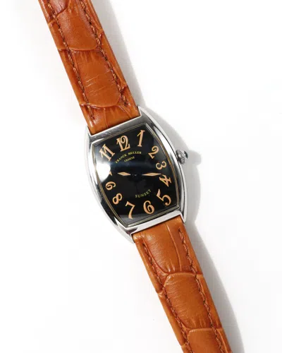 Franck Muller Sunset 25mm Watch In Brown