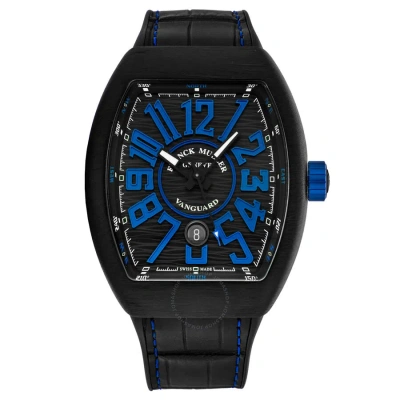 Franck Muller Vanguard Automatic Black Dial Men's Watch 45scblkblkblu