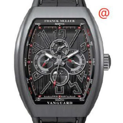 Franck Muller Vanguard Automatic Black Dial Men's Watch V45qpttbrnr(nrnrttbr)