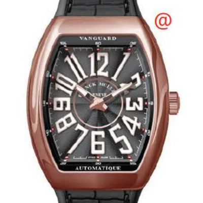 Franck Muller Vanguard Automatic Black Dial Men's Watch V45sat5nnr(nrblc5n)