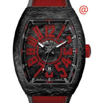 Franck Muller Vanguard Automatic Black Dial Men's Watch V45scdtcarbonnr(carrgerge)