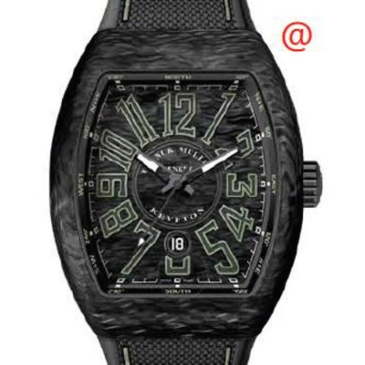 Franck Muller Vanguard Automatic Black Dial Men's Watch V45scdtkryptoncarbonve(carlumnrve)