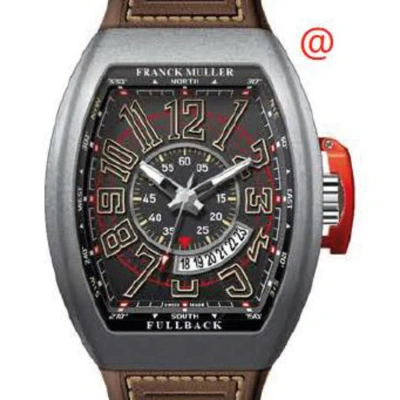 Franck Muller Vanguard Automatic Black Dial Men's Watch V45scdtlckttmcbn(nrnrsb) In Multi