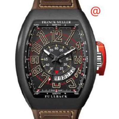 Franck Muller Vanguard Automatic Black Dial Men's Watch V45scdtlckttnrmcbn(nrnrsb) In Multi