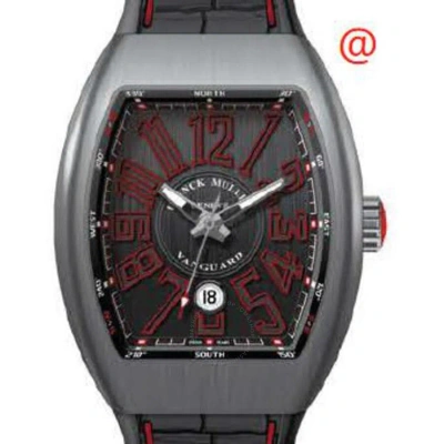 Franck Muller Vanguard Automatic Black Dial Men's Watch V45scdtttbrer(nrnrrge) In Gray