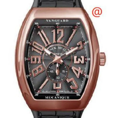 Franck Muller Vanguard Automatic Black Dial Men's Watch V45ss6rel5nnr(nr5n) In Gray