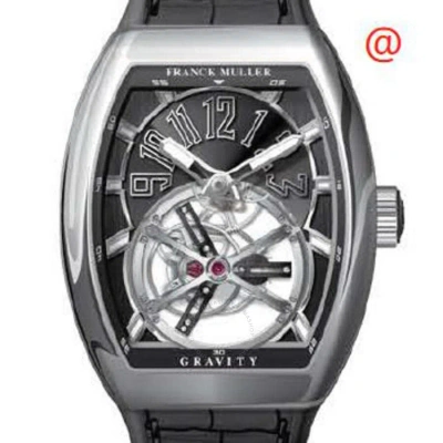 Franck Muller Vanguard Automatic Black Dial Men's Watch V50ltgravitycs(acnr) In Multi