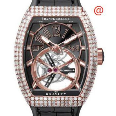 Franck Muller Vanguard Automatic Black Dial Men's Watch V50ltgravitycsd(5nnr)