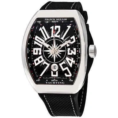Pre-owned Franck Muller Vanguard Automatic Black Dial Unisex Watch V 45 Sc Dt Yachting