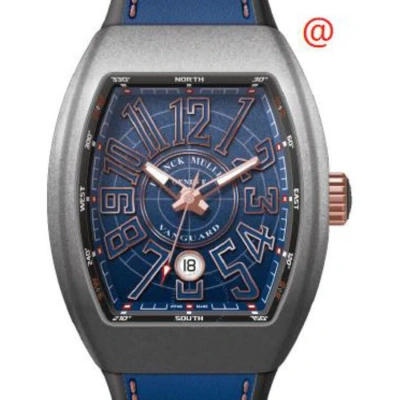 Franck Muller Vanguard Automatic Blue Dial Men's Watch V45scdtcirblttmc5nbr(blbl5nbr) In Multi