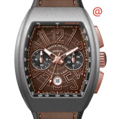 Franck Muller Vanguard Automatic Brown Dial Men's Watch V45ccdtcirbnttmc5nbr(bnbn5nbr) In Gray