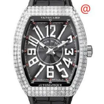 Franck Muller Vanguard Automatic Diamond Black Dial Men's Watch V41satdacnr(nrblcac)
