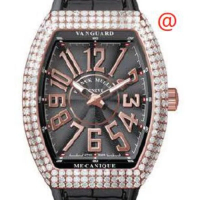 Franck Muller Vanguard Automatic Diamond Black Dial Men's Watch V41sreld5nnr(nr5n)