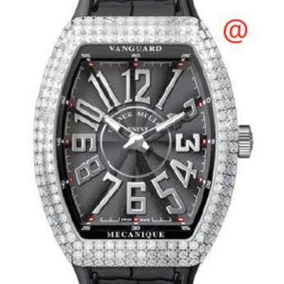 Franck Muller Vanguard Automatic Diamond Black Dial Men's Watch V45sreldacnr(nrac)