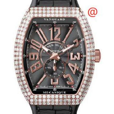 Franck Muller Vanguard Automatic Diamond Black Dial Men's Watch V45ss6reld5nnr(nr5n)