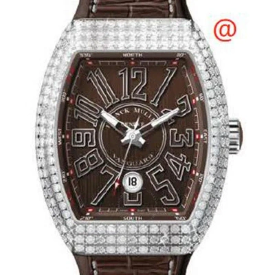 Franck Muller Vanguard Automatic Diamond Brown Dial Men's Watch V45scdtdacbn(bnbnac)