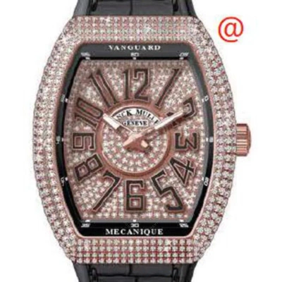Franck Muller Vanguard Automatic Diamond Gold Dial Men's Watch V41sdcd5nnr(diamnr5n) In Multi
