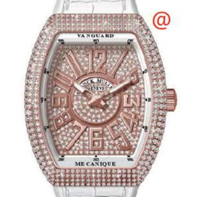 Franck Muller Vanguard Automatic Diamond Gold Dial Men's Watch V41sreldcd5nbc(diam5n)