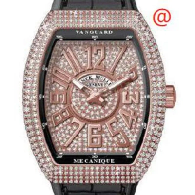 Franck Muller Vanguard Automatic Diamond Gold Dial Men's Watch V41sreldcd5nnr(diam5n) In Multi