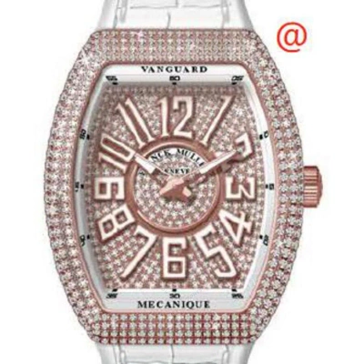 Franck Muller Vanguard Automatic Diamond Gold Dial Men's Watch V45sdcd5nbc(diamblc5n)