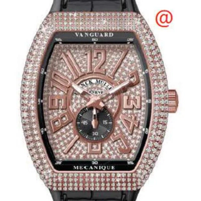 Franck Muller Vanguard Automatic Diamond Gold Dial Men's Watch V45ss6reldcd5nnr(diam5n)