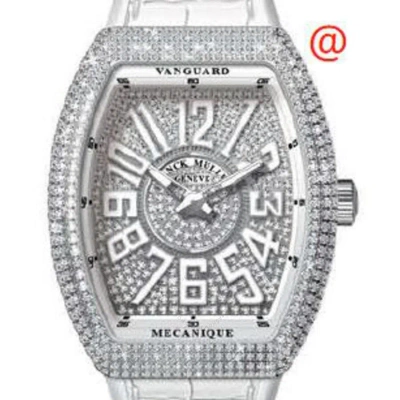 Franck Muller Vanguard Automatic Diamond Silver Dial Men's Watch V41sdcdacbc(diamblcac) In White