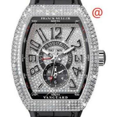 Franck Muller Vanguard Automatic Diamond Silver Dial Men's Watch V45mcmbdcdacnr(diamnrac) In Multi