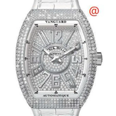 Franck Muller Vanguard Automatic Diamond Silver Dial Men's Watch V45satreldcdacbc(diamac) In White